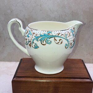 Brierley by Alfred Meakin England Rare Creamer Aqua 2 Antique 1890’s